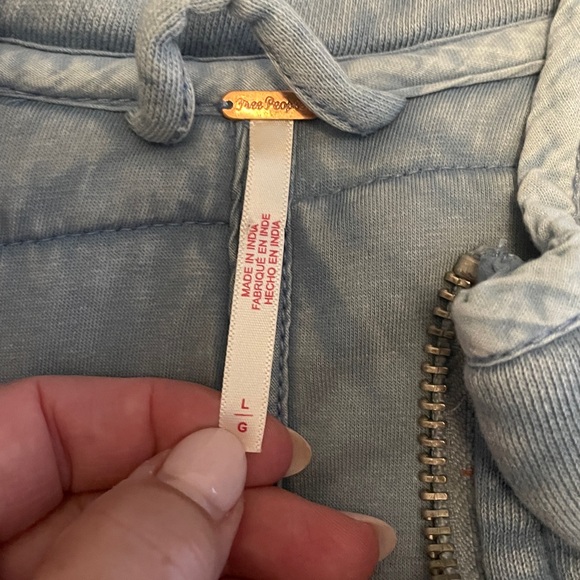 NWT Free People Dolman Quilted knit jacket - Picture 9 of 11